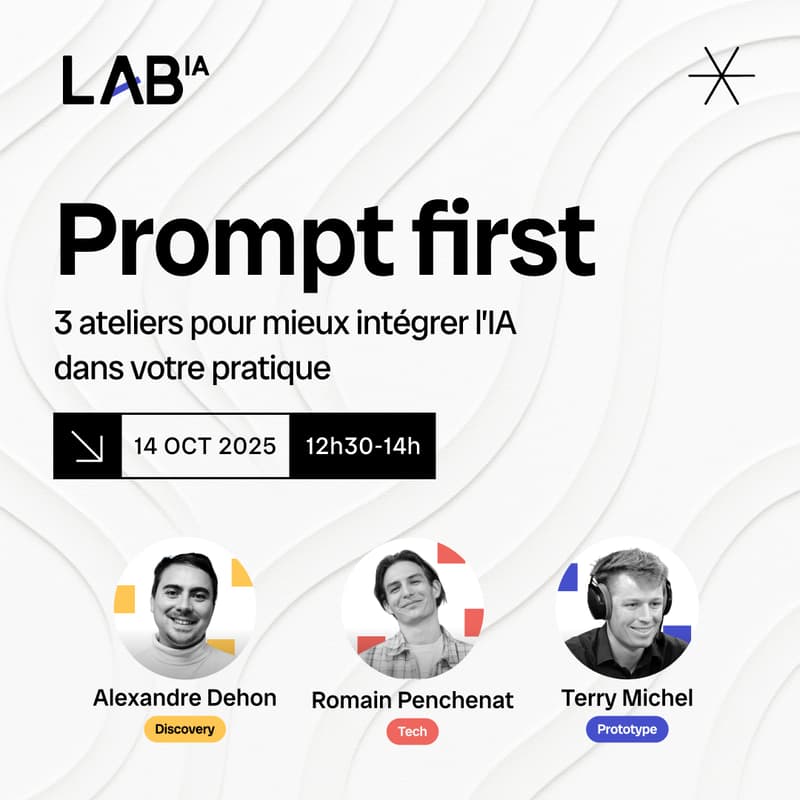 Cover Image for Prompt First : 3 ateliers pour mieux intégrer l'IA dans votre pratique