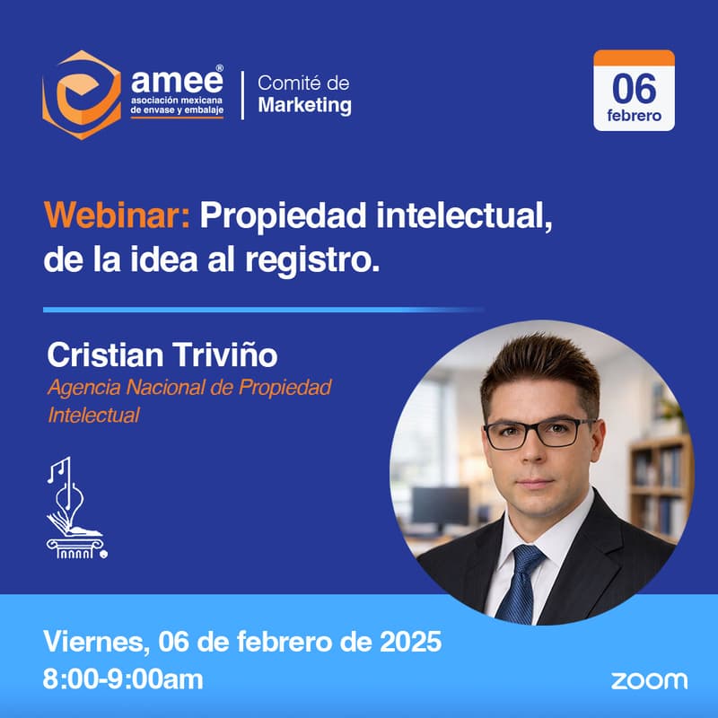 Cover Image for Webinar: Propiedad Intelectual, de la idea al registro por Cristian Triviño