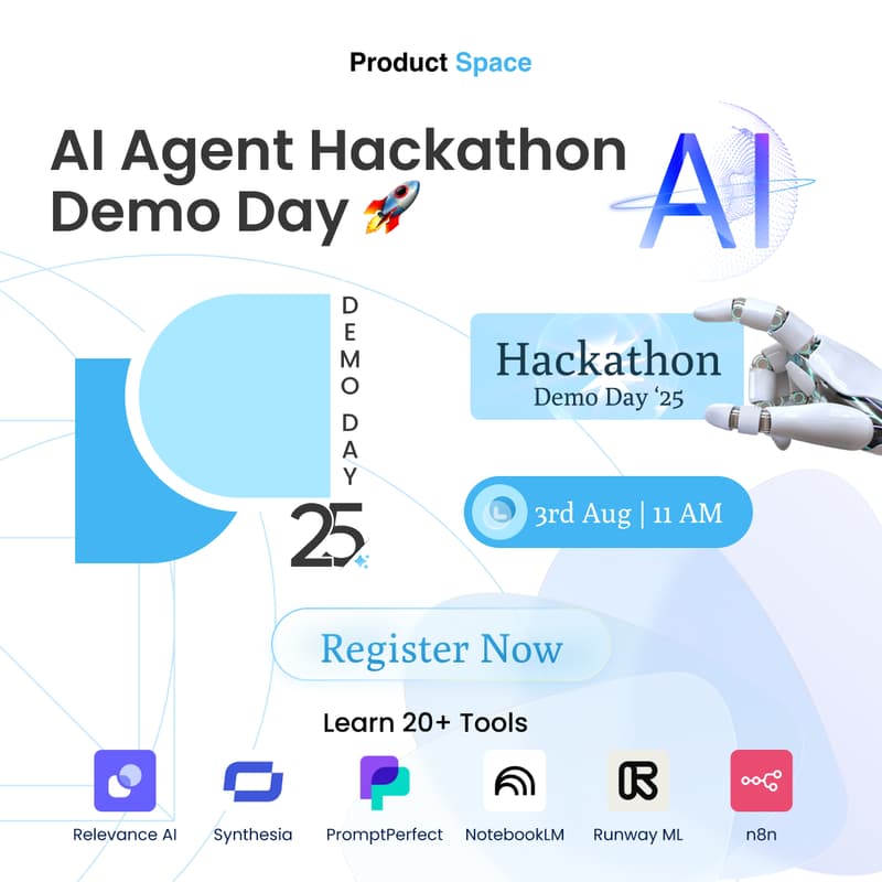 Cover Image for AI Agent Hackathon Demo Day