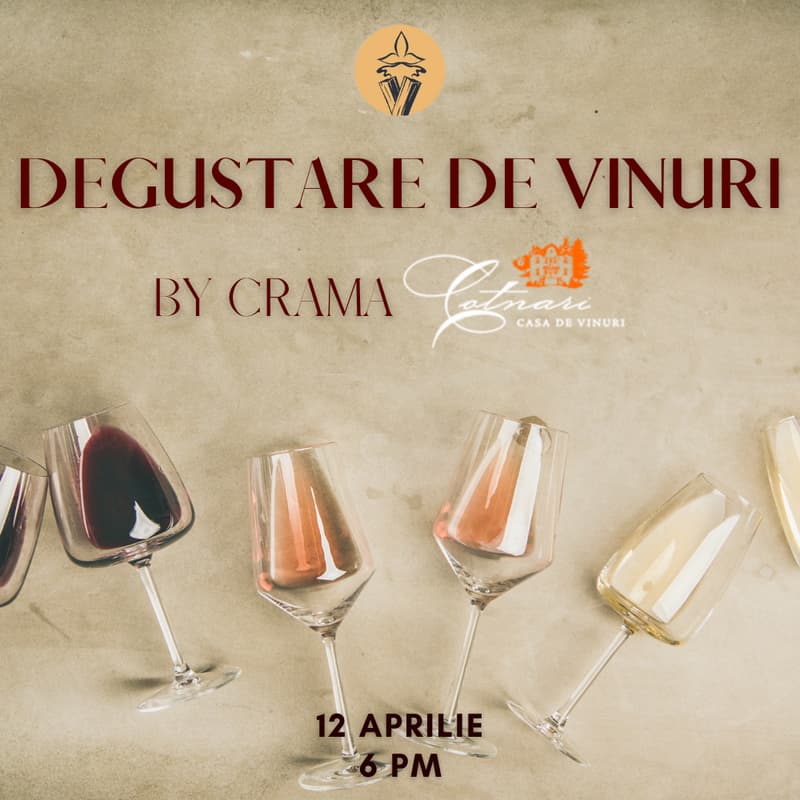 Imagine de copertă pentru Degustare de Vinuri - Casa de Vinuri Cotnari
