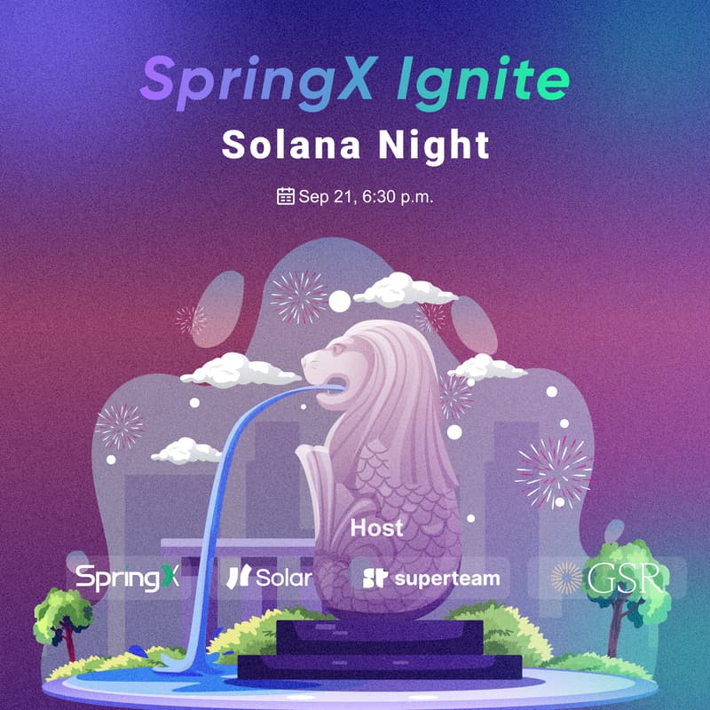 Cover Image for SpringX Ignite: Solana Night