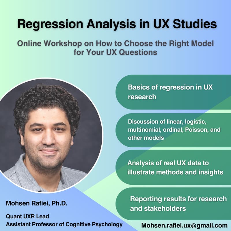Cover Image for Regression Analysis in UX Research