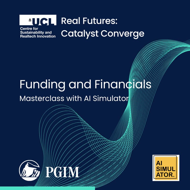 Cover Image for Real Futures: Funding and Financials Masterclass with AI Simulator