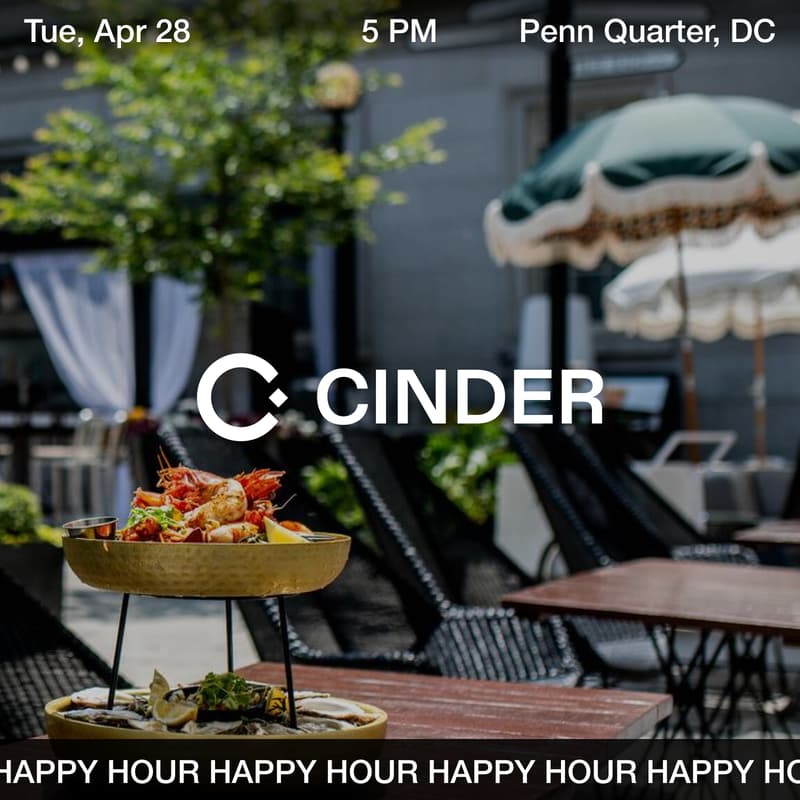 Cover Image for Cinder Happy Hour!