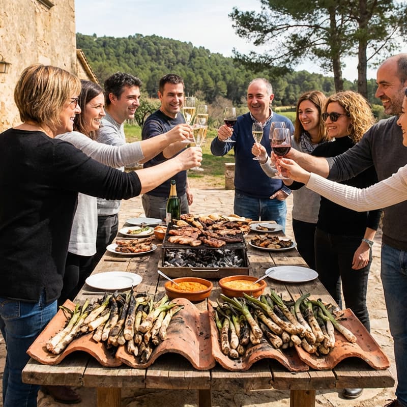 Cover Image for BCN Session | SIP & SPARK: Naturaleza, paseo en grupo & calçotada
