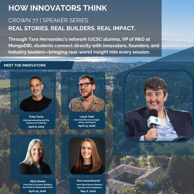 Cover Image for Crown 77 How Innovators Think - Speaker -Kim Lewandowski