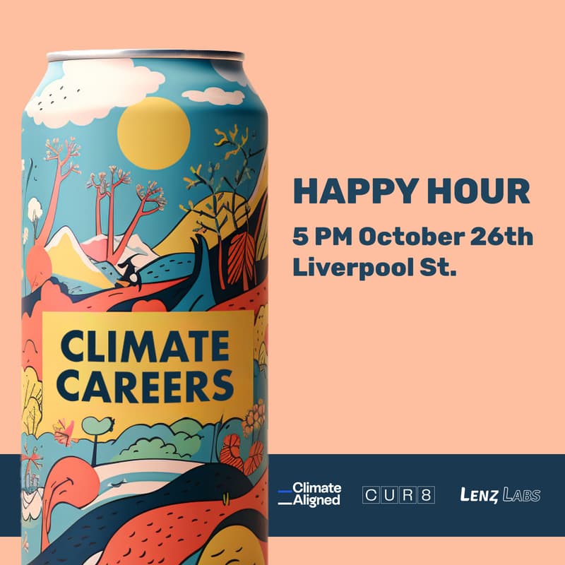 Cover Image for Climate Careers - Happy Hour