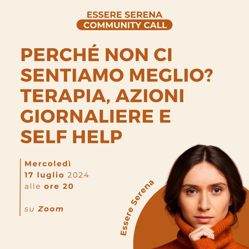 Cover Image for 🫂 Essere Serena Community - Call #1