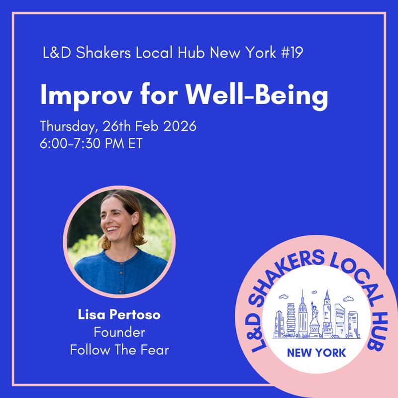 Cover Image for NYC Meet Up #19 - Improv for Well-being