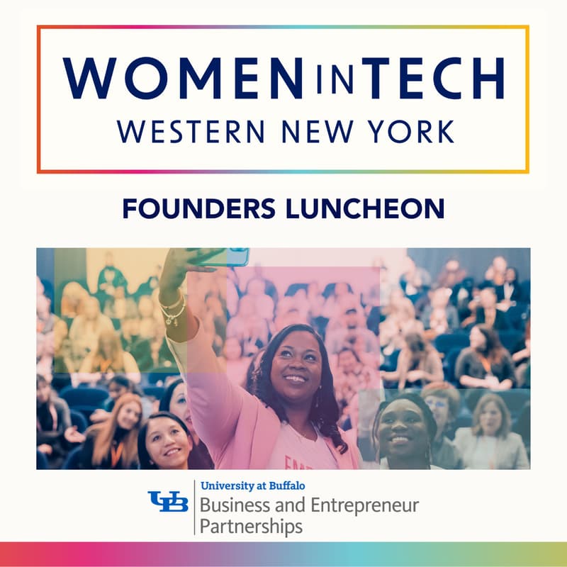 Cover Image for Founders Luncheon | Women in Tech WNY 2026