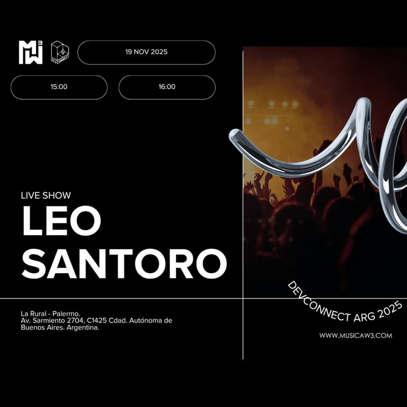 Cover Image for Leo Santoro @Devconnect Music Stage