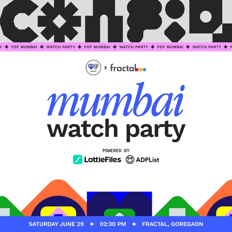 Cover Image for FOF Mumbai - Config 2024 Watchparty