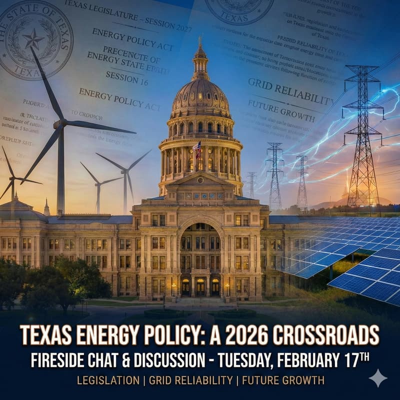 Cover Image for Texas Energy Policy & Emerging Legislation: What you need to know now