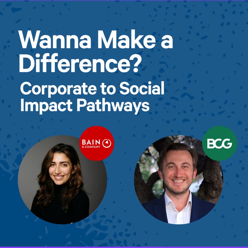 Cover Image for Wanna Make a Difference? Corporate to Social Impact Pathways