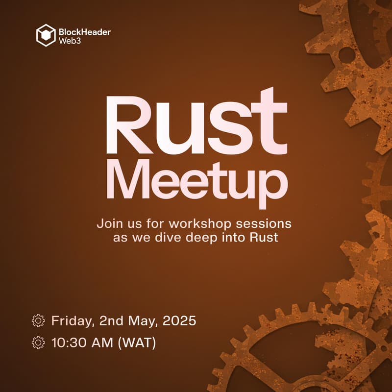 Cover Image for Rust Meetup