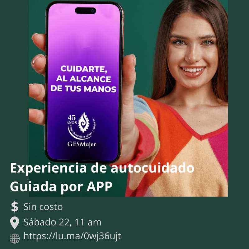 Foto de portada de Auto cuidado personal guiado por APP