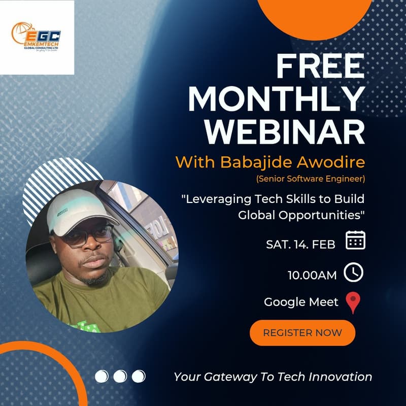 Cover Image for EmkemTech Free Monthly Webinar
