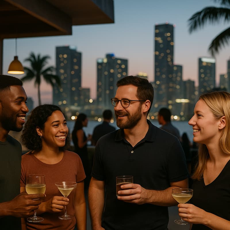 Cover Image for FinTech Friday @ Casa Crudos Miami