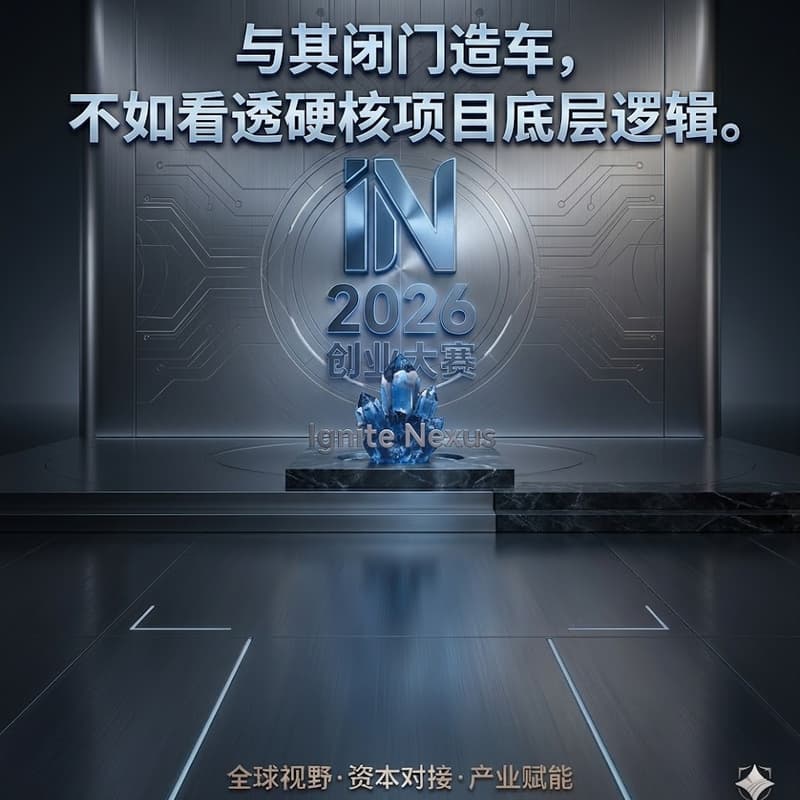 光尘杯x弘创汇2026创业大赛（中文&Englsih） 的封面图片