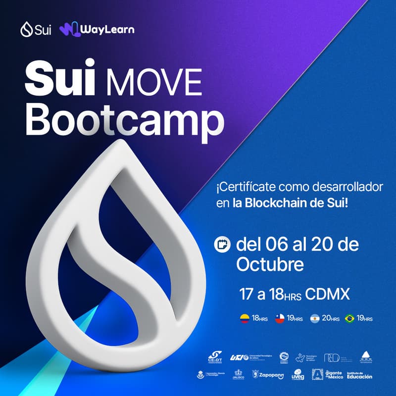 Cover Image for Sui Bootcamp l Edición octubre