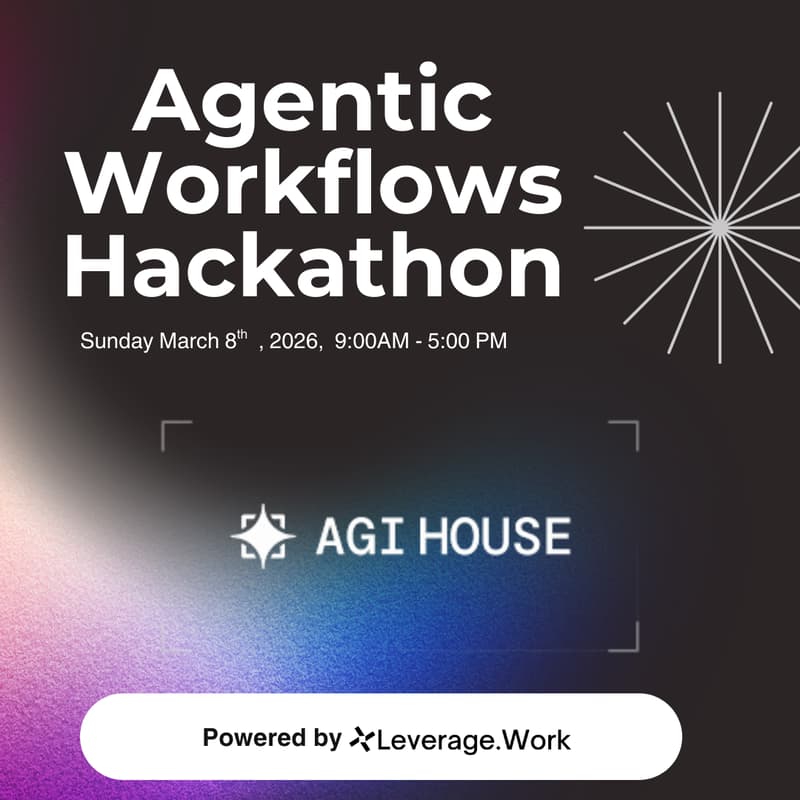Cover Image for Agentic Workflows Hackathon