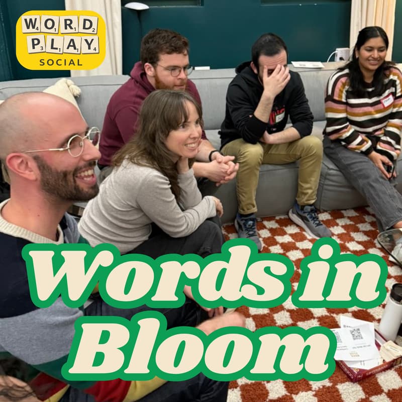 Cover Image for Word Play Social: Words in Bloom
