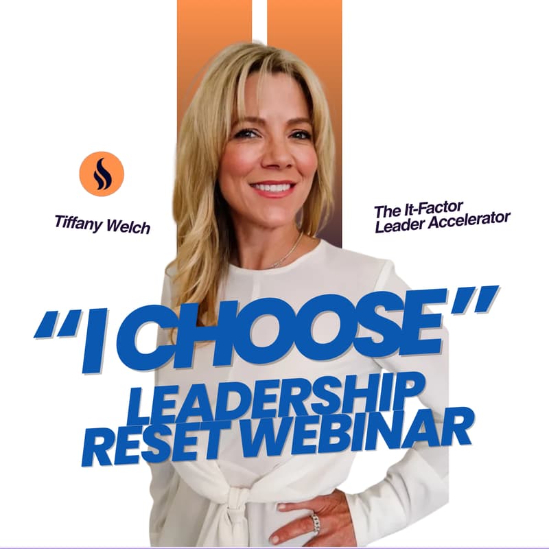 Cover Image for “I Choose” Leadership Reset Webinar