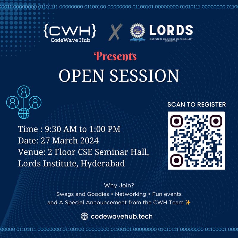 CodeWave Hub-Open Session · Luma