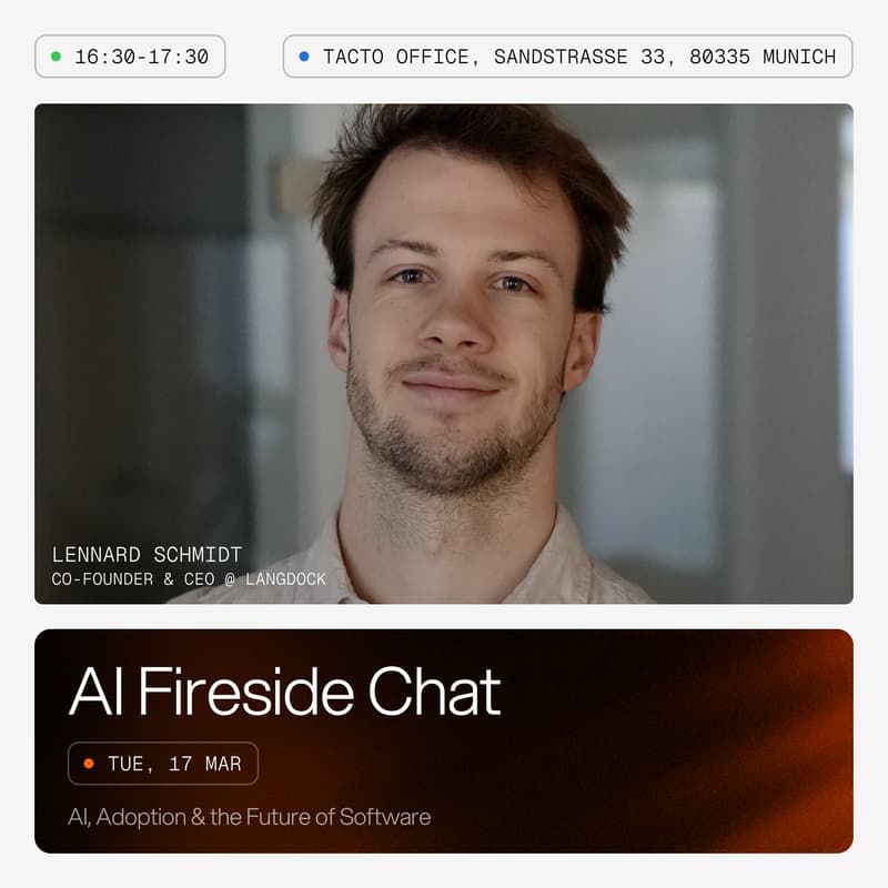 Cover Image for Fireside Chat: AI, Adoption & the Future of Software