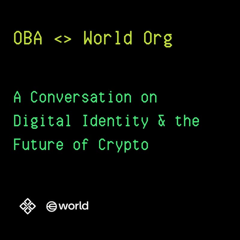Cover Image for OBA <> World Org