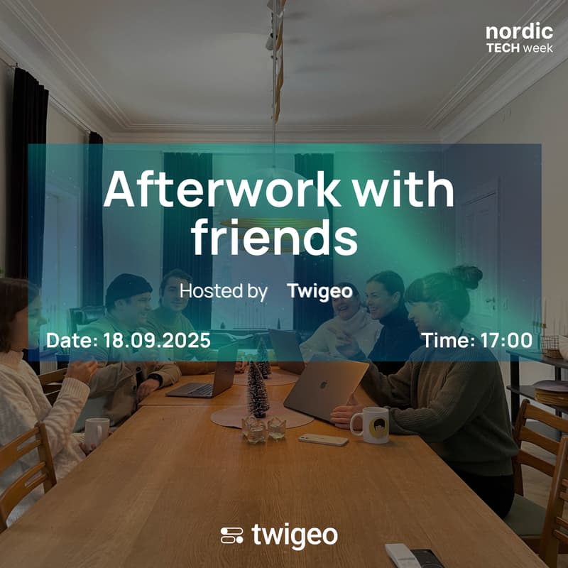 Cover Image for Afterwork with your friends at Twigeo