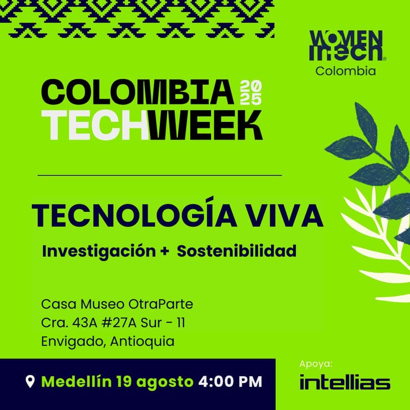 Cover Image for EcoFrequencies: Tecnología con Alma Verde, El Lenguaje Oculto de las Plantas by Women in Tech Colombia