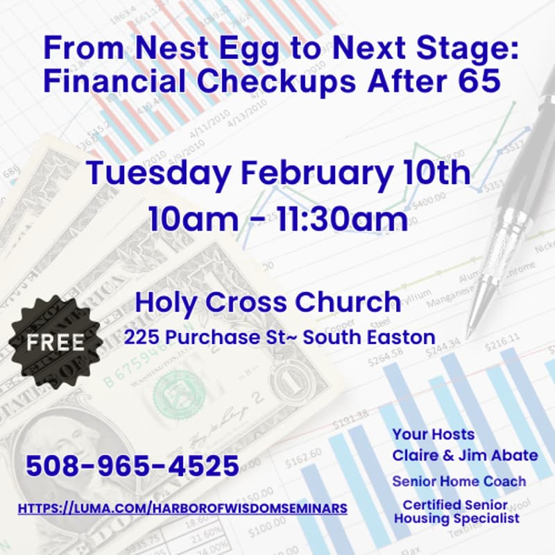 Cover Image for From Nest Egg to Next Stage: Financial Checkups After 65
