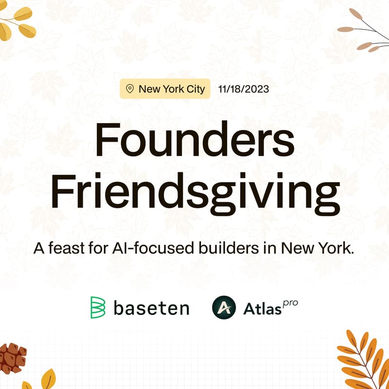 Cover Image for Founders Friendsgiving