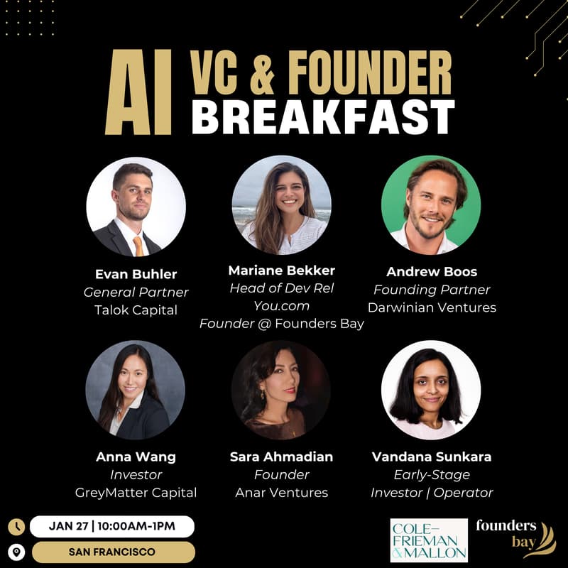 Cover Image for VC & Founder Breakfast: Inside the AI Capital Stack