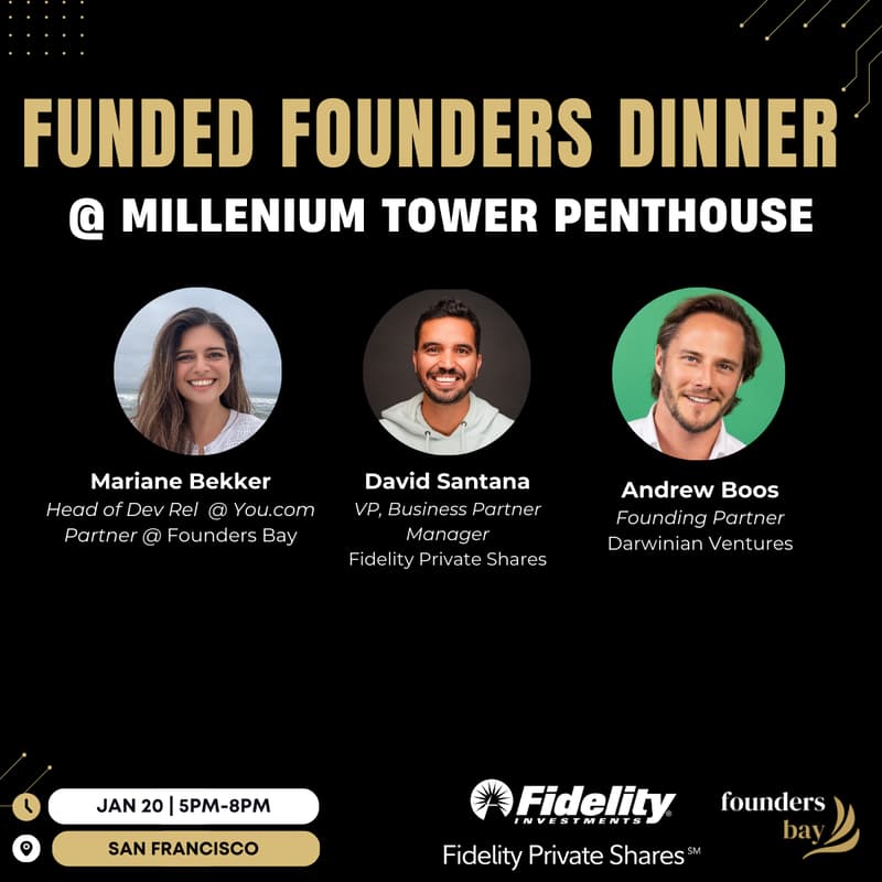 Cover Image for Funded Founders Dinner at Millenium Tower Penthouse