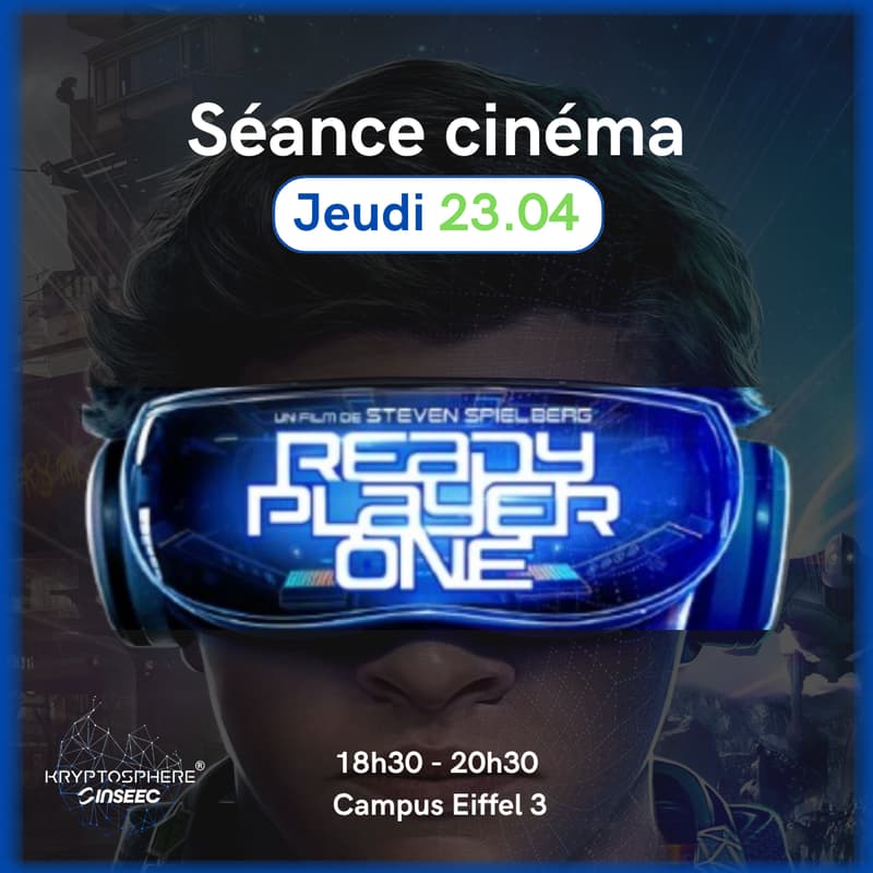 Cover Image for 🎬 Séance Cinéma - Kryptosphere INSEEC