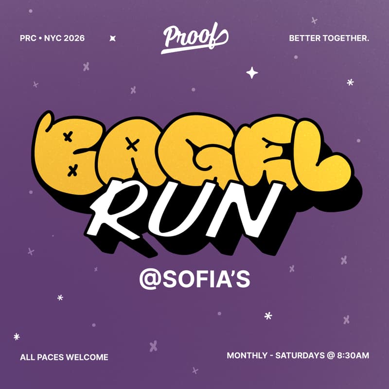 Cover Image for PROOF Saturday Morning Bagel Run