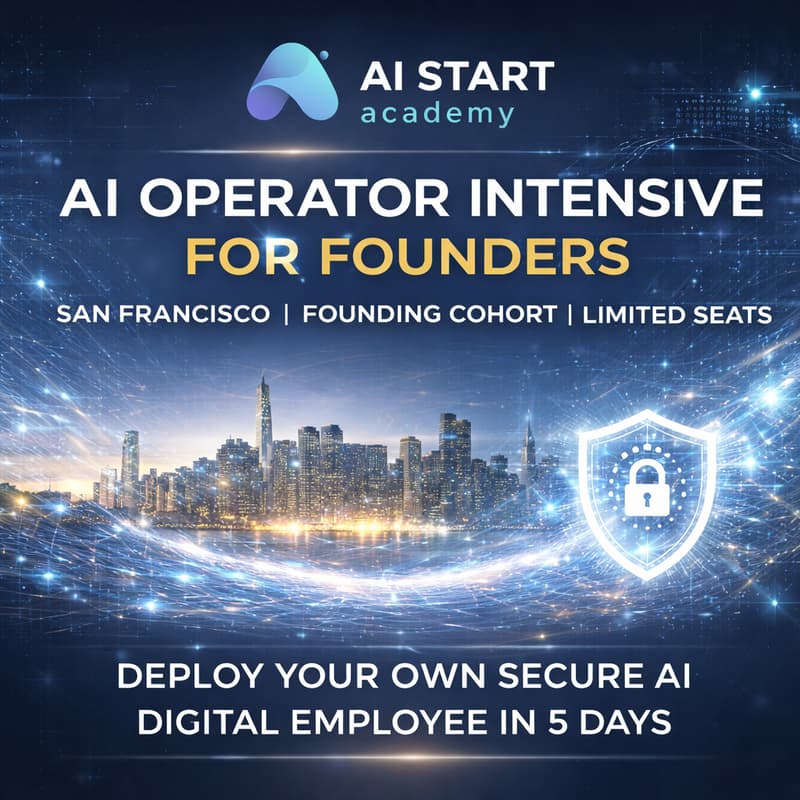 Cover Image for AI Operator Bootcamp – 5-Day Intensive: AI & Cybersecurity - Founding Cohort (In-Person SF / Online Via Zoom)