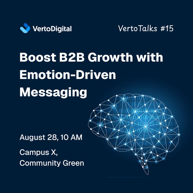 Cover Image for VertoTalks | Boost B2B Growth with Emotion-Driven Messaging