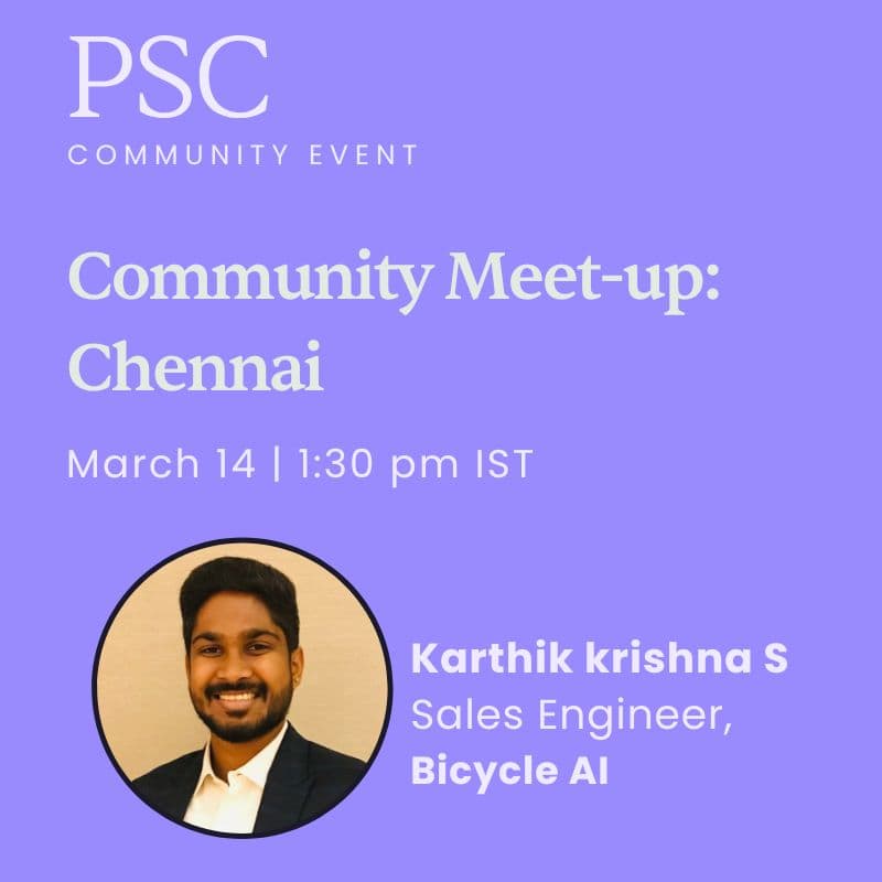 Cover Image for Community Meet-up: Chennai