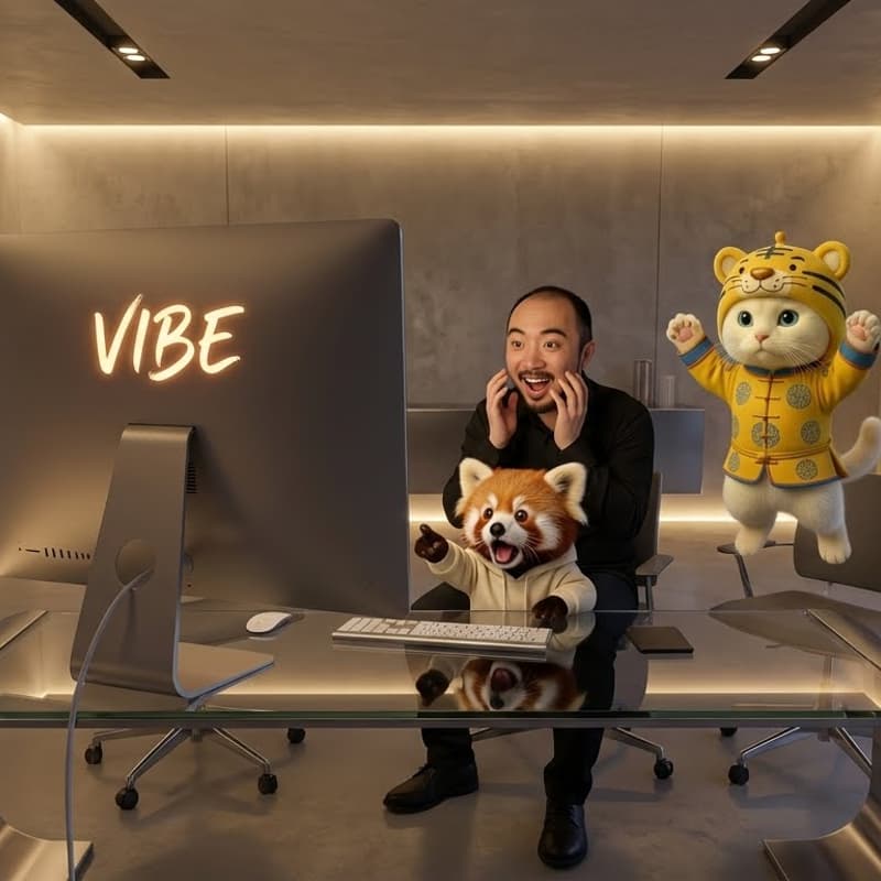 Cover Image for Vibe Coding for Creative Minds: Masterclass with Tianyu