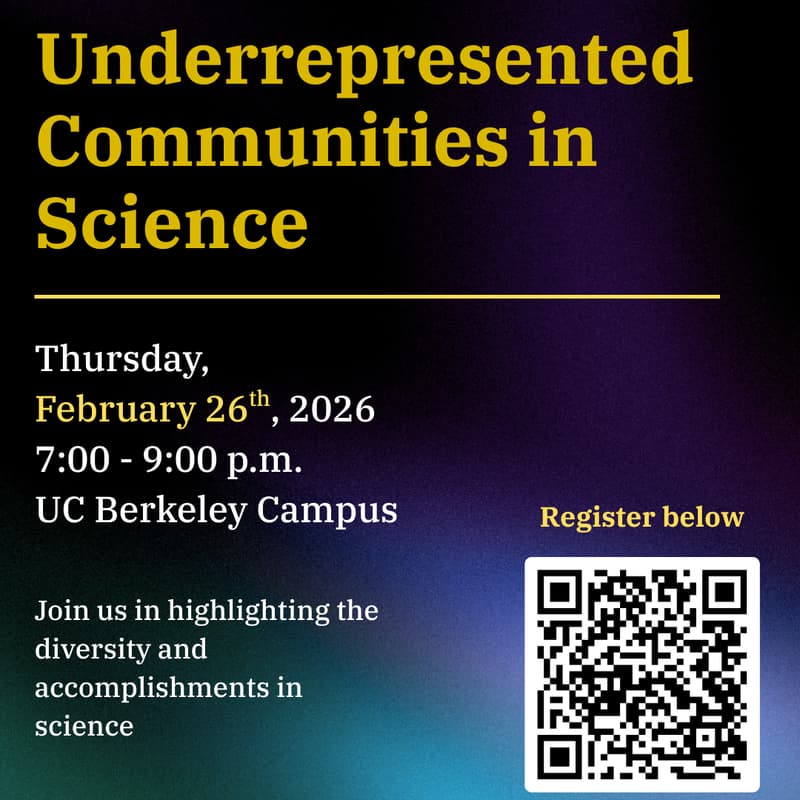 Cover Image for Underrepresented Communities in Science Event