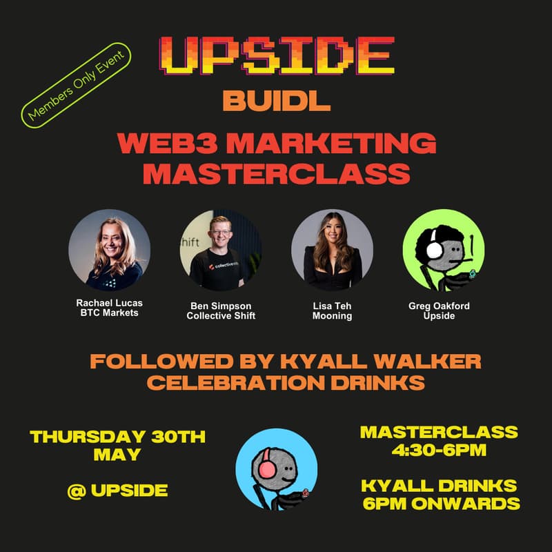 Cover Image for Buidl - web3 marketing masterclass + Kyall celebration