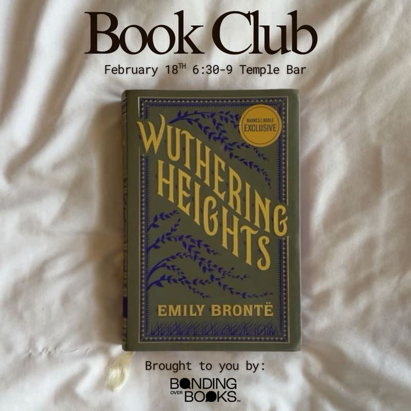 Cover Image for Book Club: Wuthering Heights by Emily Brontë