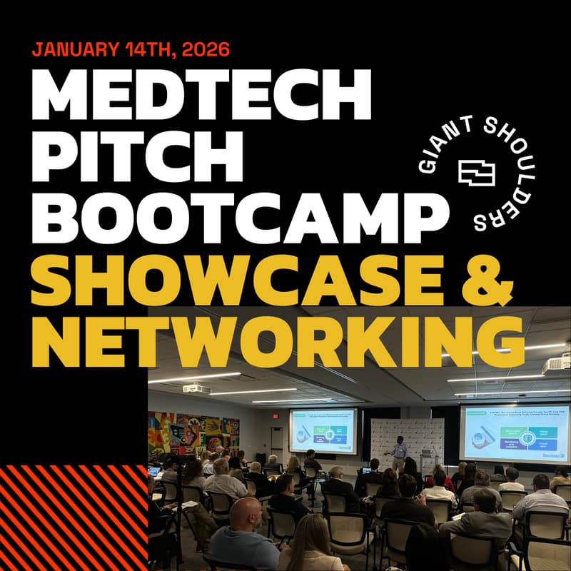 Cover Image for Medtech Pitch Bootcamp Showcase & Networking