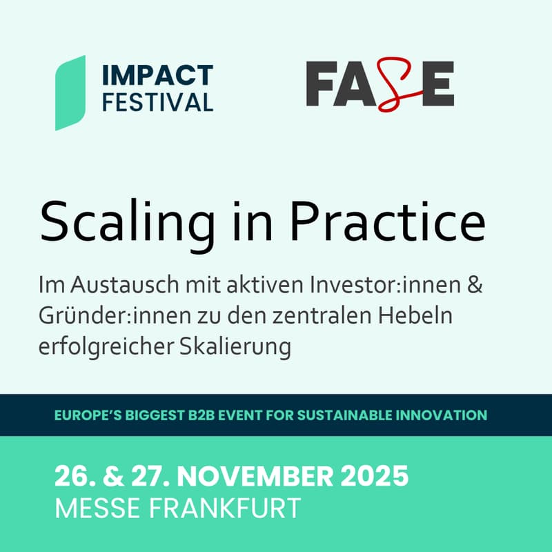 Cover Image for Scaling in Practice – im Austausch mit aktiven Investor:innen & Gründer:innen zu den zentralen Hebeln erfolgreicher Skalierung