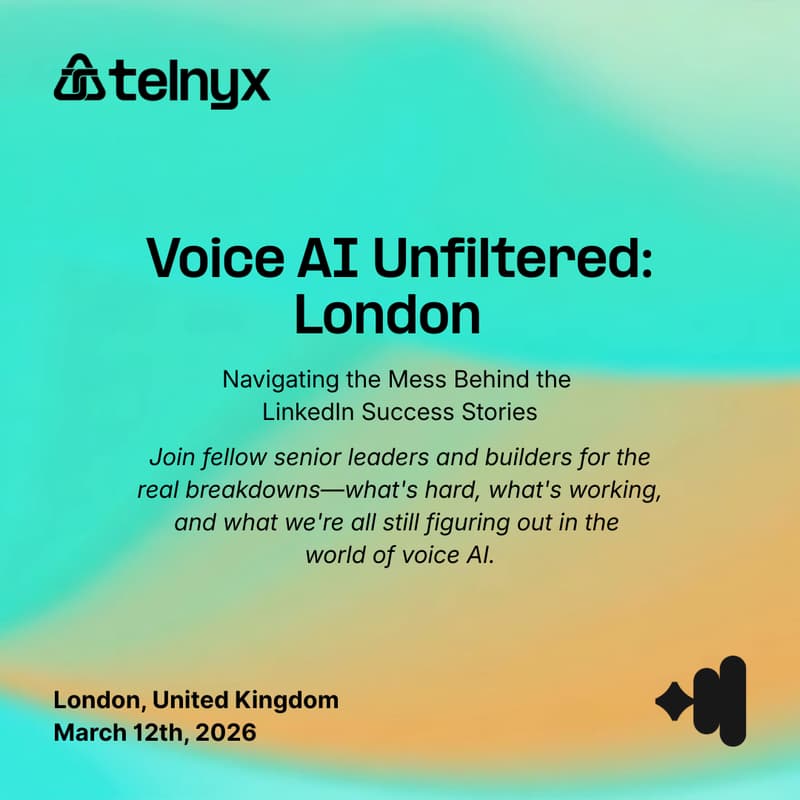 Cover Image for Voice AI Unfiltered London: Navigating the Mess Behind the LinkedIn Success Stories