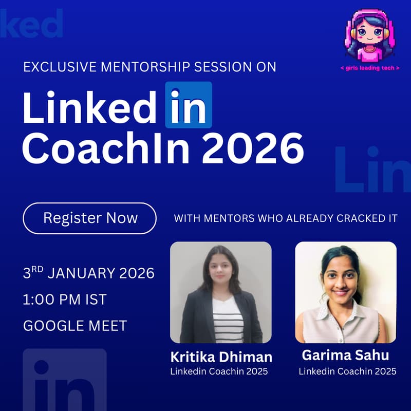 Cover Image for LinkedIn CoachIn Mentorship Session
