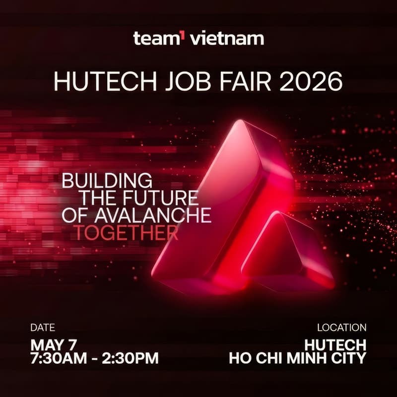Cover Image for Meet Team1 Vietnam at HUTECH Job Fair 2026